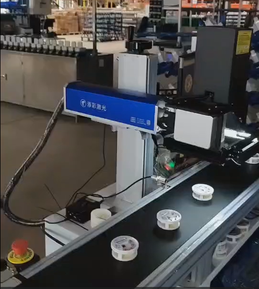 视觉检测打标视频